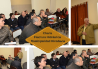 Charla sobre Fractura Hidráulica autoridades Municipalidad de Rivadavia